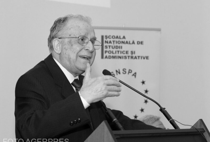 Ion Iliescu (1930-2025) / Foto: Agerpres 