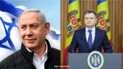 foto: Premierii Benjamin Netanyahu şi Dorin Recean (foto: Facebook - Benjamin Netanyahu şi Guvernul Republicii Moldova)