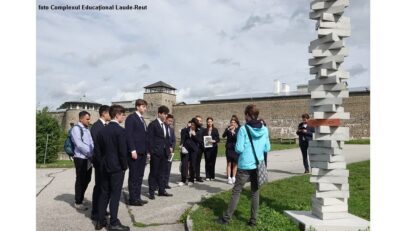 foto: Excursie educaţională la Lagărul de Concentrare Mauthausen (foto Complexul Educaţional Laude-Reut)