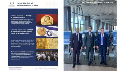 foto: Expoziţia „Israel: O Națiune a Inovației - 77 de Ani de Progres” (Ambasada Israelului în România)