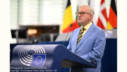 Michael Gahler (Photographer: Laurie DIEFFEMBACQ Copyright: © European Union 2025 - Source : EP)