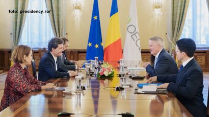 Прийом делегації ОЕСР (фото: presidency.ro)