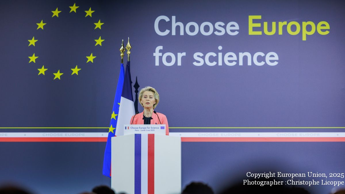 Ursula von der Leyen la Sorbona (Foto: Copyright European Union, 2025 Photographer :Christophe Licoppe)