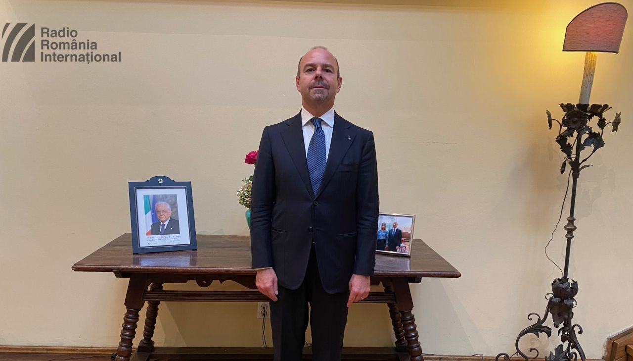 L'ambasciatore Alfredo Durante Mangoni (foto: Radio Romania International)