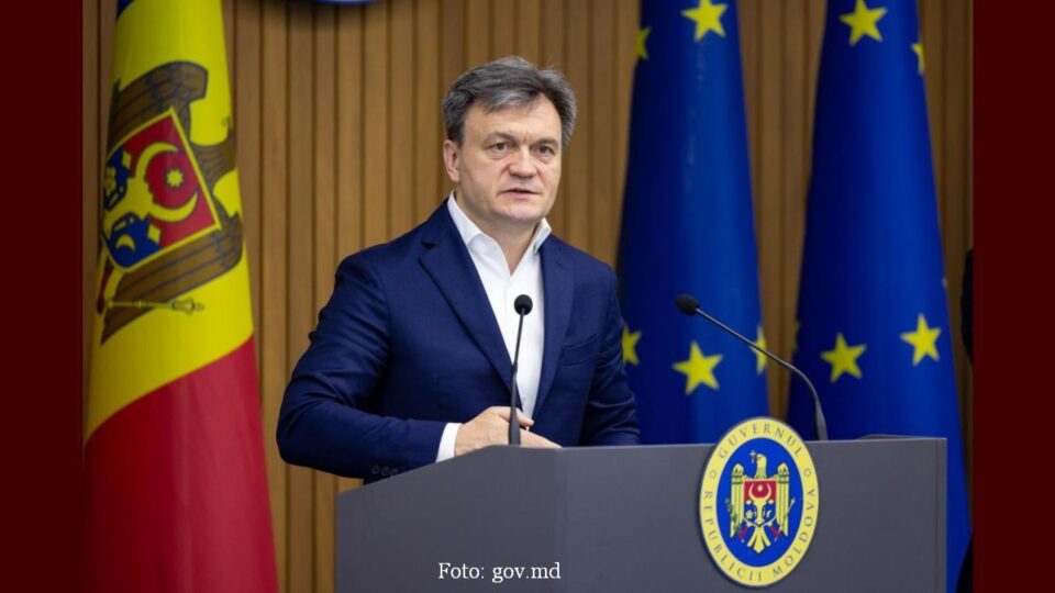 Il premier della Repubblica di Moldova, Dorin Recean (foto: gov.md)