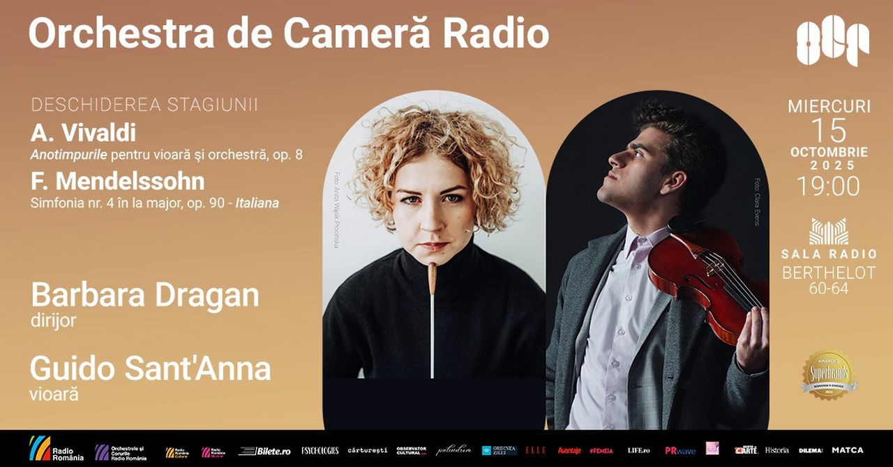 Afiş concert Deschiderea Dragan SantAna