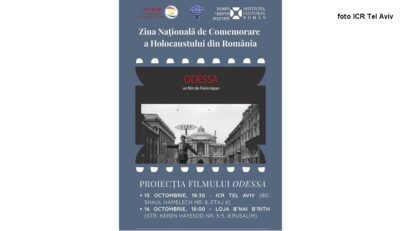 foto: Documentarul „Odessa” proiectat la Tel Aviv (foto ICR Tel Aviv)