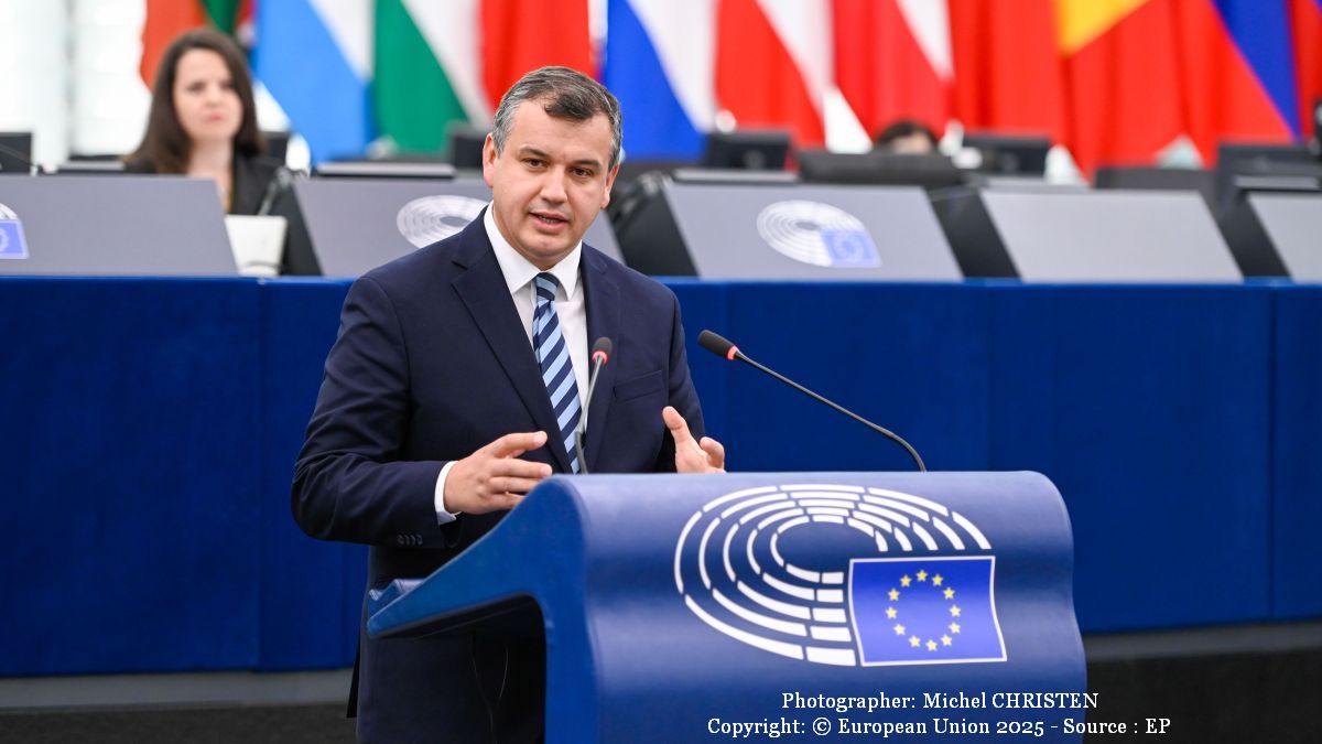 Eugen Tomac (Photographer: Michel CHRISTEN Copyright: © European Union 2025 - Source : EP)