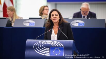 Laurence Farreng (Foto: Photographer: Alexis HAULOT Copyright: © European Union 2025 - Source : EP)