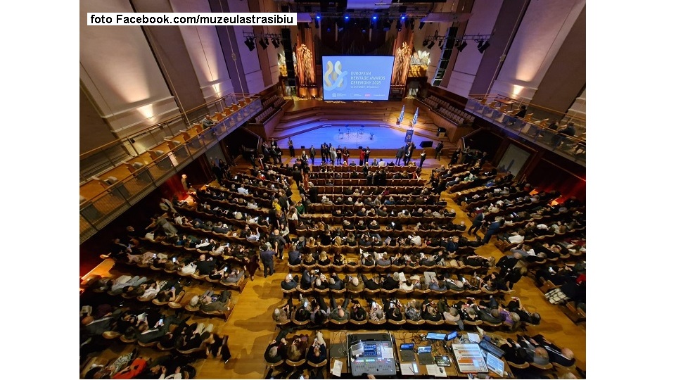 Muzeul ASTRA a fost distins la European Heritage Awards/Europa Nostra 2025 pentru proiectul 'Casa Artelor' (foto Facebook.com/muzeulastrasibiu)