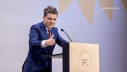 Il presidente Nicușor Dan alla riunione della Comunità Politica Europea / Foto: presidency.ro