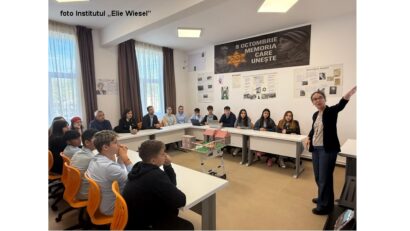 Săptămână dedicată memoriei și educației despre Holocaust (foto Institutul „Elie Wiesel”)