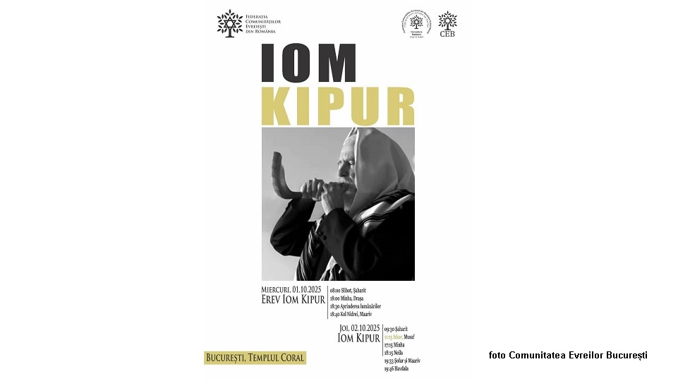 foto: Yom Kippur (foto Comunitatea Evreilor București)