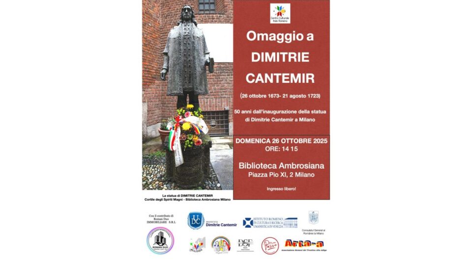 fonte: facebook.com/ Centro Culturale Italo Romeno