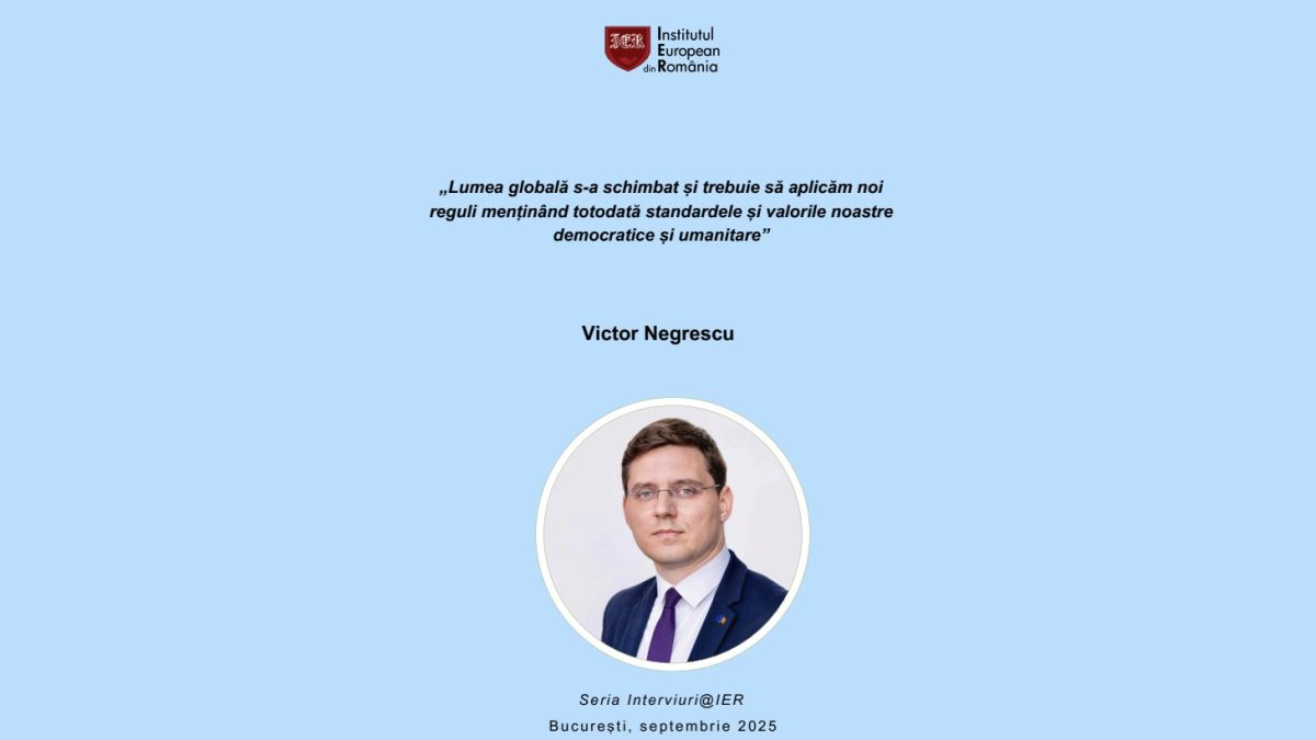 Victor Negrescu (Sursa foto: IER)