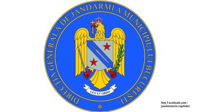 logo Jandarmeria Bucureşti (foto Facebook.com/jandarmeria.capitalei)