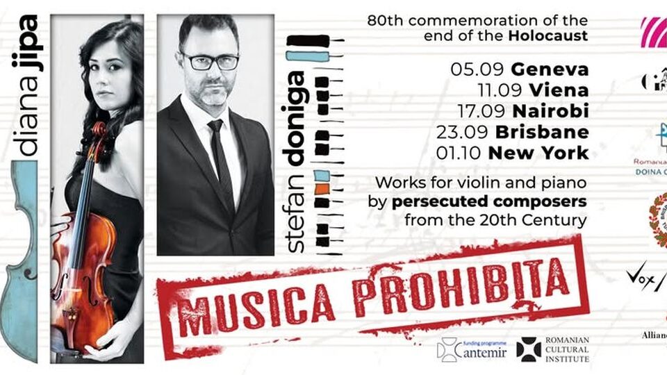 Afiş turneu Musica Prohibita (sursă foto: 