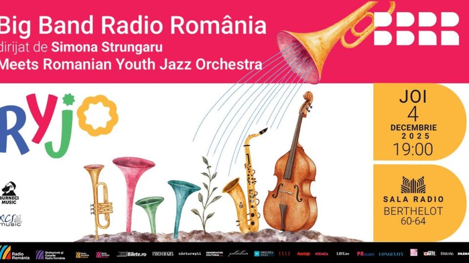 Big Band-ul Radio România lansează Romanian Youth Jazz Orchestra