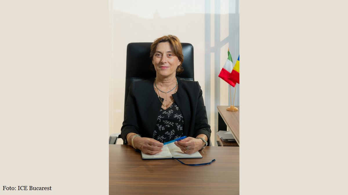 Alessandra Capobianco, la nuova direttrice dell'ICE Bucarest (foto: ITA - ICE Bucarest)