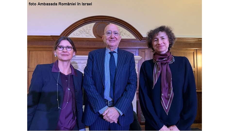 Ambasadorul Radu Ioanid la Festivalul Culturii Est-Ouest (foto Ambasada României în Israel)