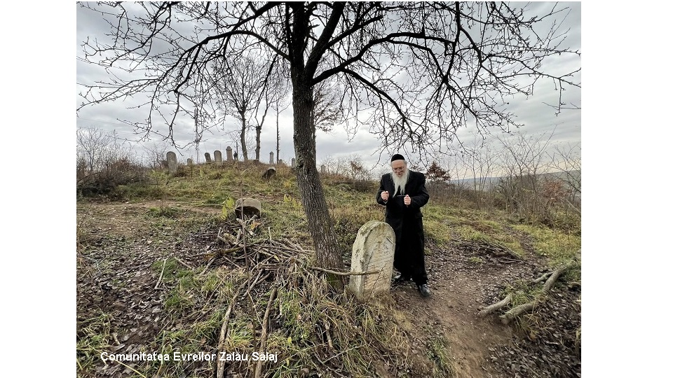 Circuitul cimitirelor evreiești din Sălaj (foto Comunitatea Evreilor Zalău Sălaj)