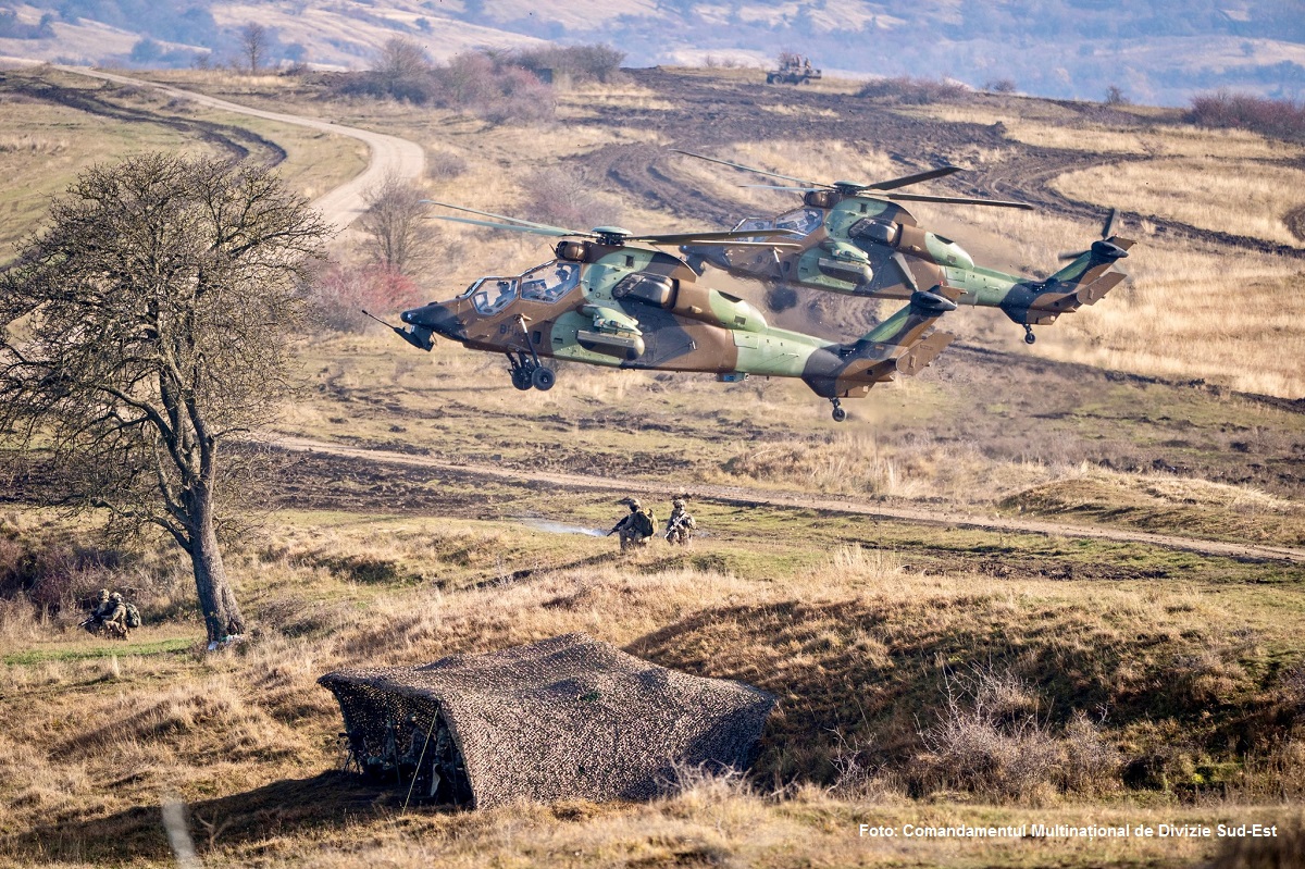 Foto: Comandamentul Multinațional de Divizie Sud-Est