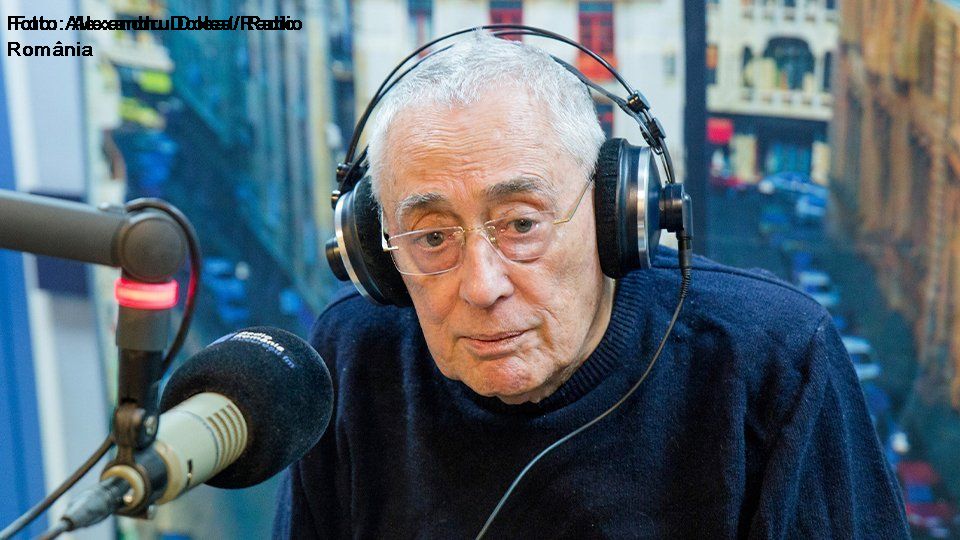 Horia Moculescu. (foto: Alexandru Dolea/ Radio România)