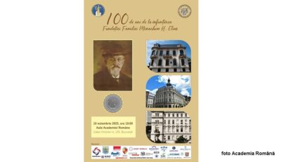 Manifestare pentru centenarul Fundaţiei Elias (foto Academia Română)