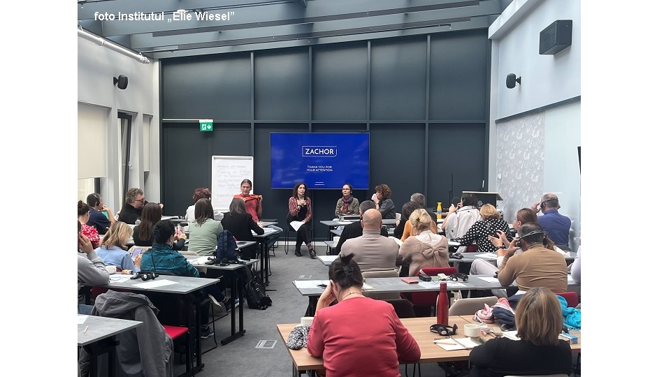 Programul de formare „The Holocaust as a Starting Point” (foto Institutul „Elie Wiesel”)