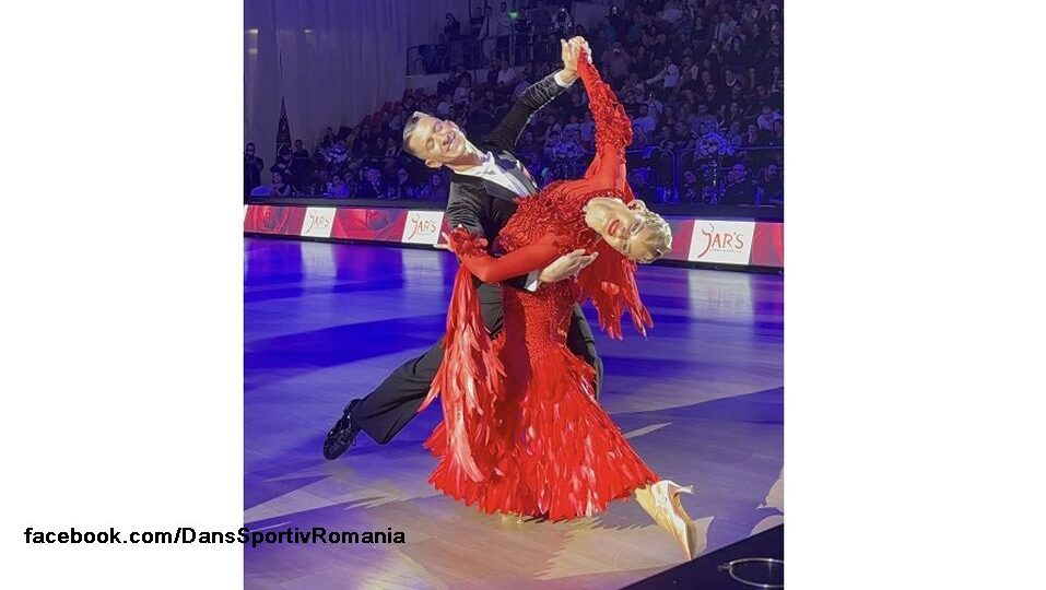 Rareş Cojoc şi Andreea Emilia Matei (foto: https://www.facebook.com/DansSportivRomania)