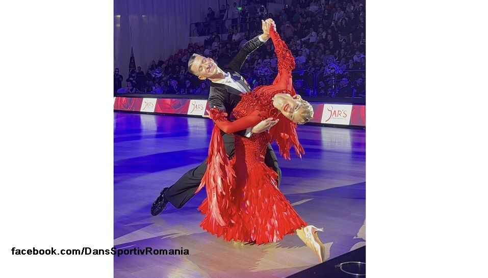 Rareş Cojoc şi Andreea Emilia Matei (foto: https://www.facebook.com/DansSportivRomania)