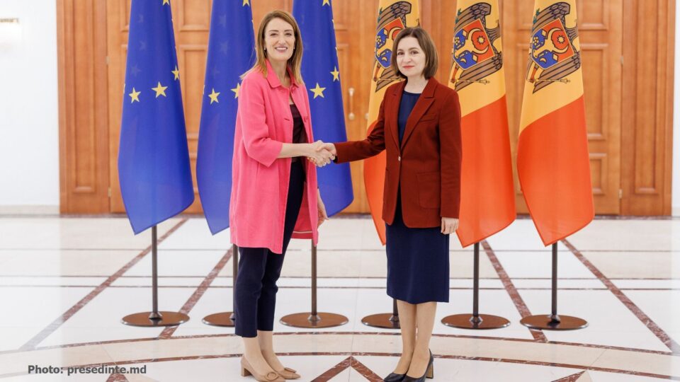Visita de la presidenta del Parlamento Europeo a Chisináu