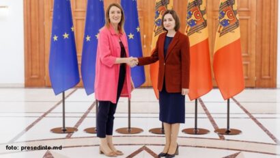 Roberta Metsola şi Maia Sandu foto presedinte md