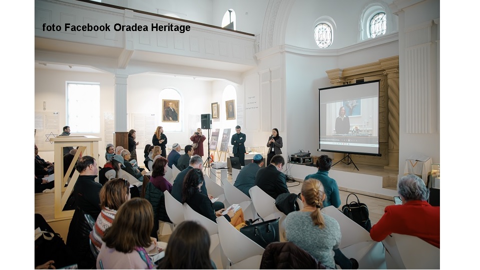 Seminarul “Conservarea cimitirelor evreiești” (foto Facebook Oradea Heritage)