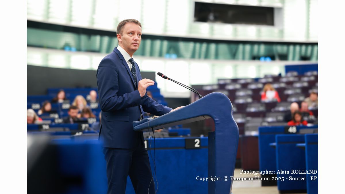 Siegfried Mureşan (Photographer: Alain ROLLAND Copyright: © European Union 2025 - Source : EP)