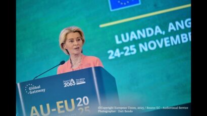 Ursula von der Leyen a participat la Summitul Uniunea Europeană – Uniunea Africană (Luanda – Angola)