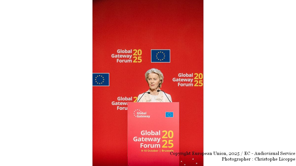 Ursula von der Leyen (Foto: Copyright European Union, 2025 / EC - Audiovisual Service Photographer : Christophe Licoppe)