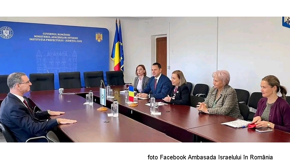 מקור הצילום: פייסבוק של שגרירות ישראל ברומניה