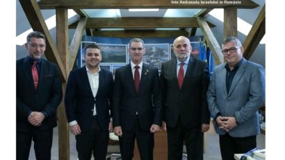 Vizita ambasadorului israelian în județul Suceava (foto Ambasada Israelului în România)