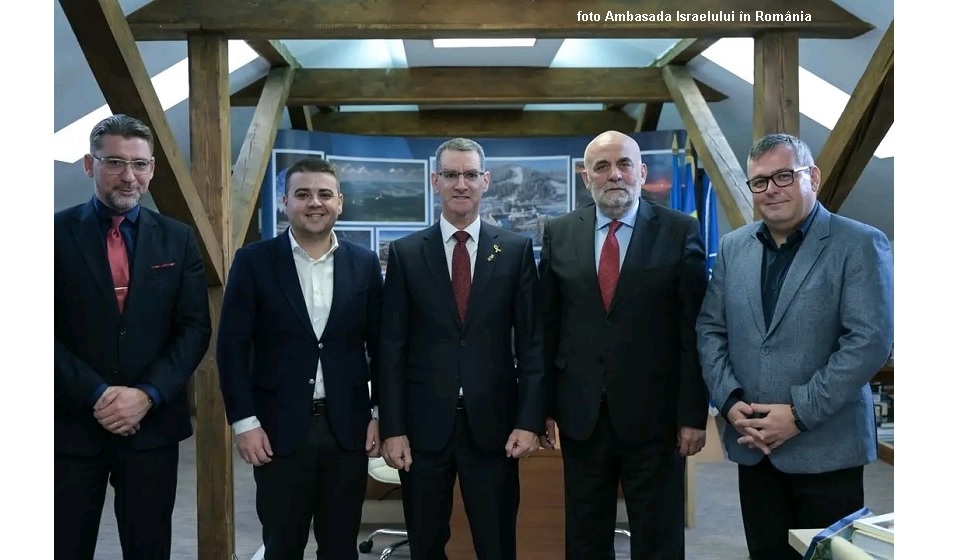 Vizita ambasadorului israelian în județul Suceava (foto Ambasada Israelului în România)