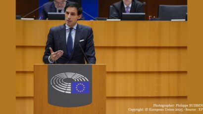 Wopke Hoekstra (Foto: Photographer: Philippe BUISSIN Copyright: © European Union 2025 - Source : EP)