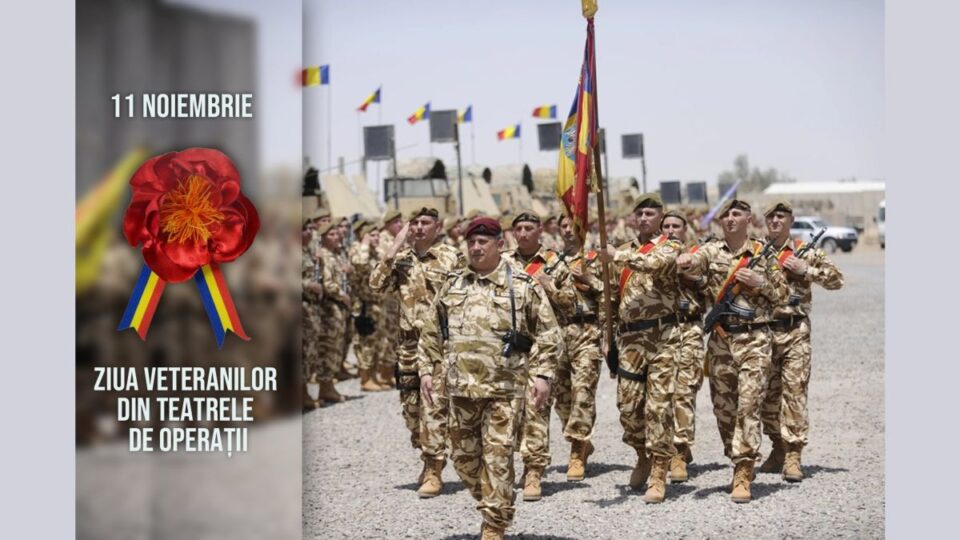 Ziua Veteranilor din Teatrele de Operații (Sursa foto: Ministerul Apararii Nationale, Romania - www.mapn.ro / Facebook)