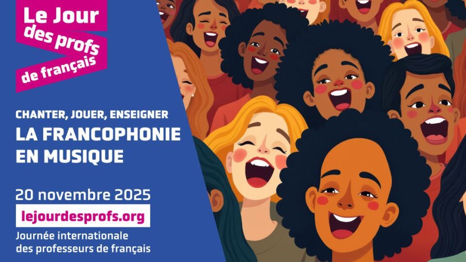 Afiş ziua profesorilor de limba franceza (foto: institutfrancaisro)