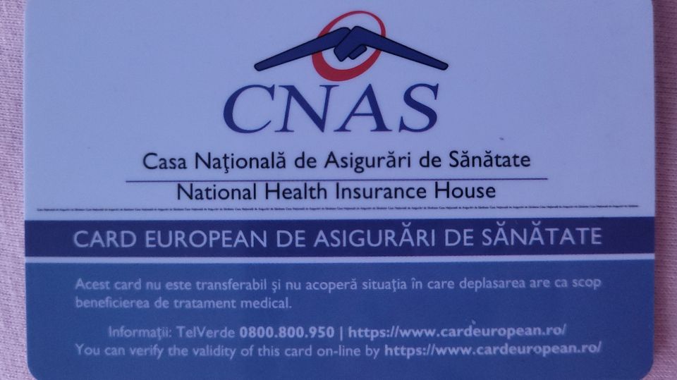 Card european de sanatate (foto: Mariana Chiriţă/RRI)