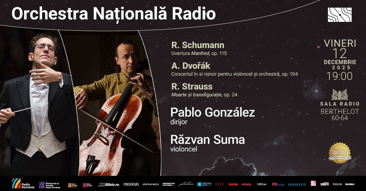 Afiş concert Sala Radio