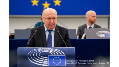 Andrius Kubilius (Photographer: Philippe BUISSIN Copyright: © European Union 2025 - Source : EP)