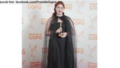 Isabela Tent (Sursa foto: fb.com/PremiileGopo)