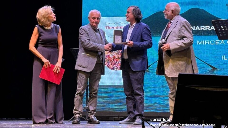 Premio Napoli 2025 allo scrittore Mircea Cărtărescu (foto: facebook.com/Mircea Cartarescu)