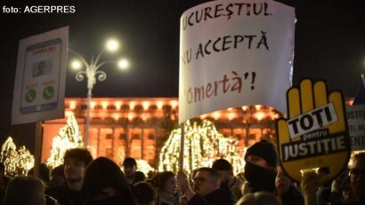 A cincea zi de proteste (sursa foto: AGERPRES)