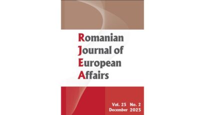 A fost publicată ediția de iarnă a Romanian Journal of European Affairs